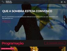 Tablet Screenshot of museudamarioneta.pt